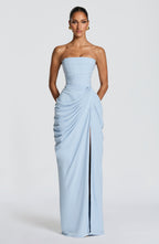 Robe Maxi Lonz Bleu Ciel