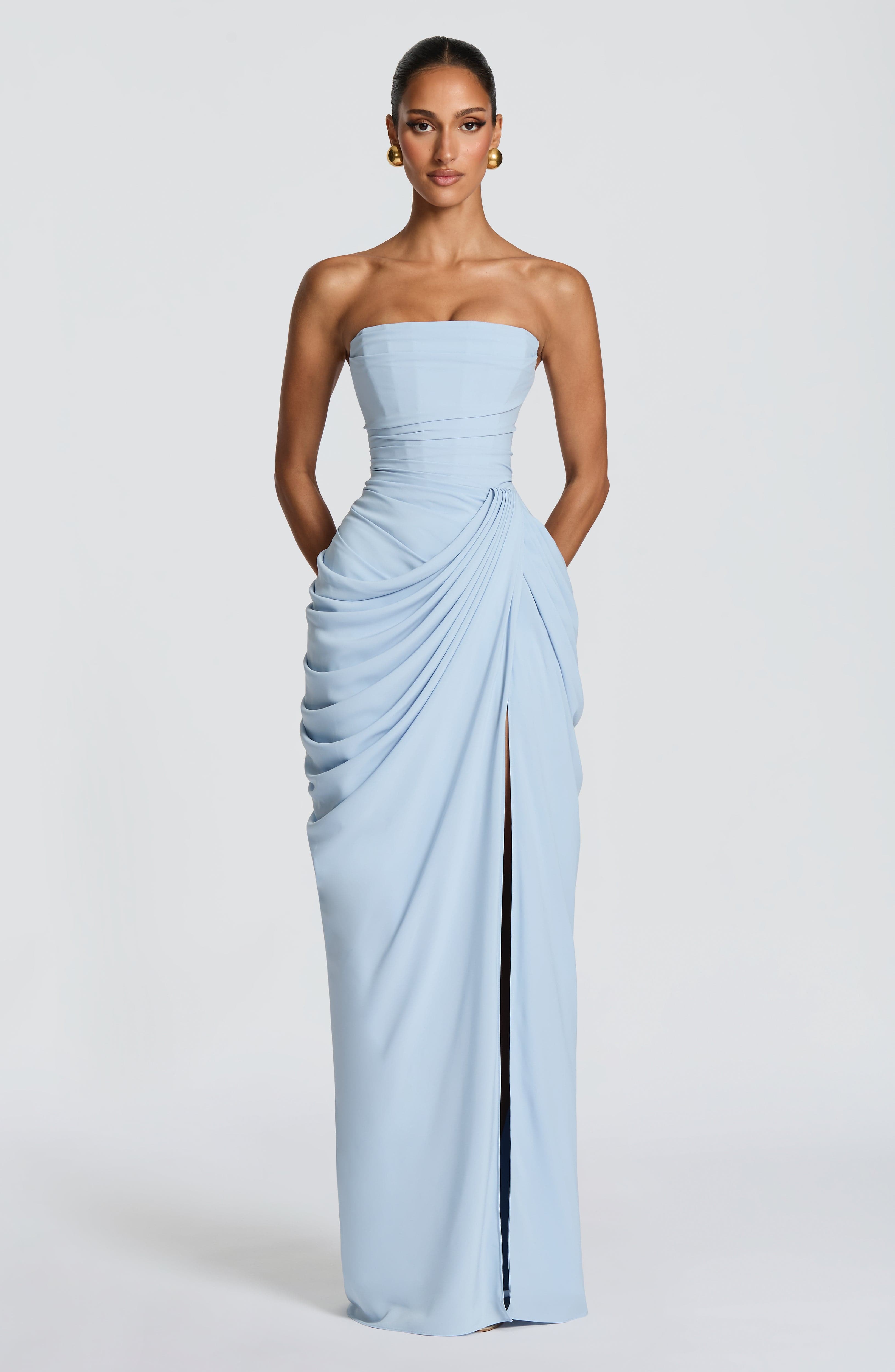 Robe Maxi Lonz Bleu Ciel