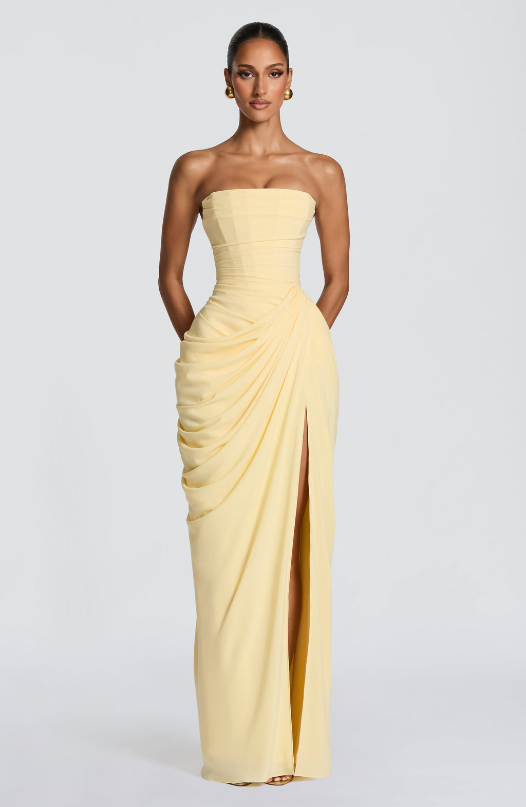 Robe Maxi Lonz Jaune