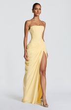 Robe Maxi Lonz Jaune