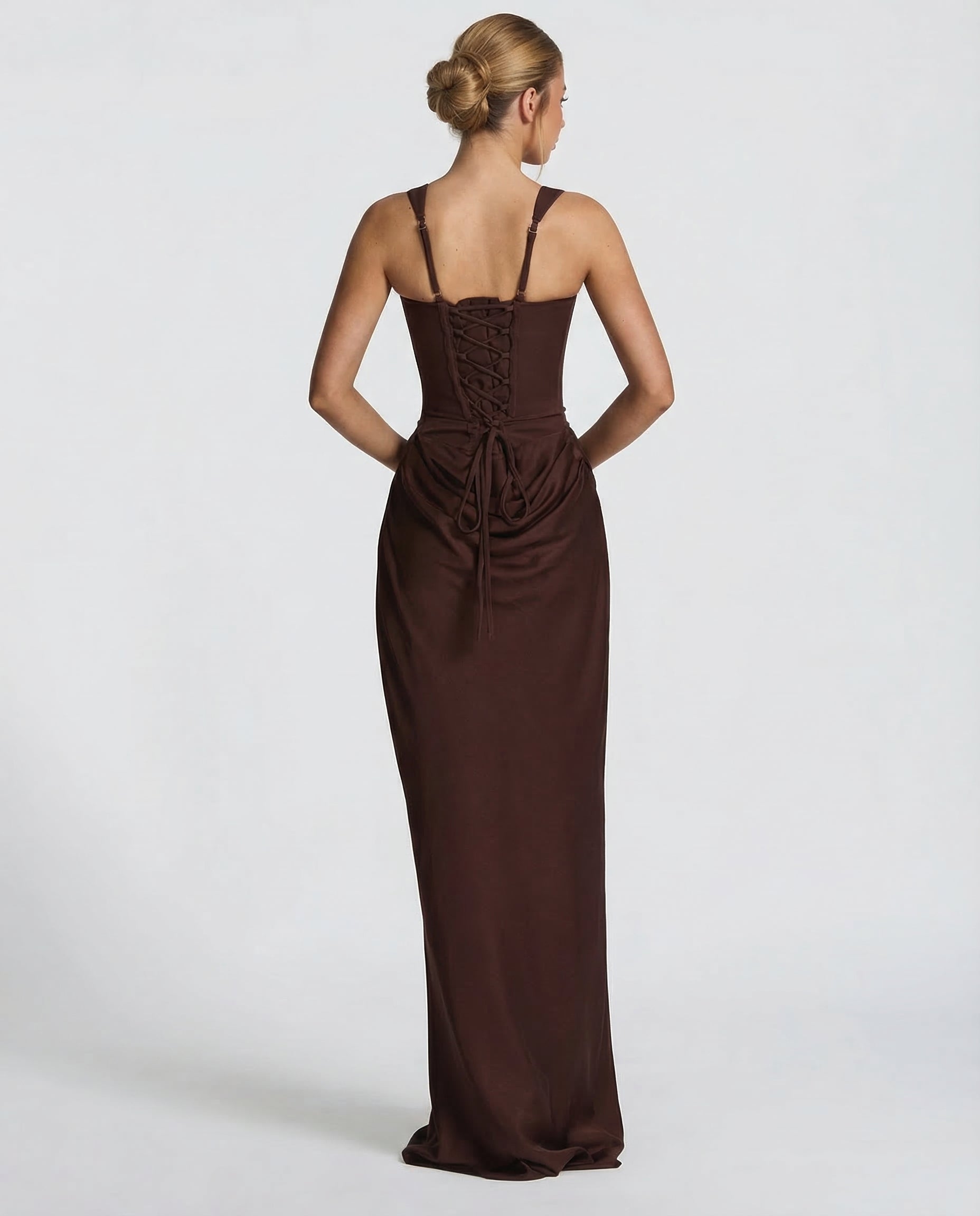Robe Maxi Silhouette Sablier Eva