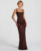 Robe Maxi Silhouette Sablier Eva