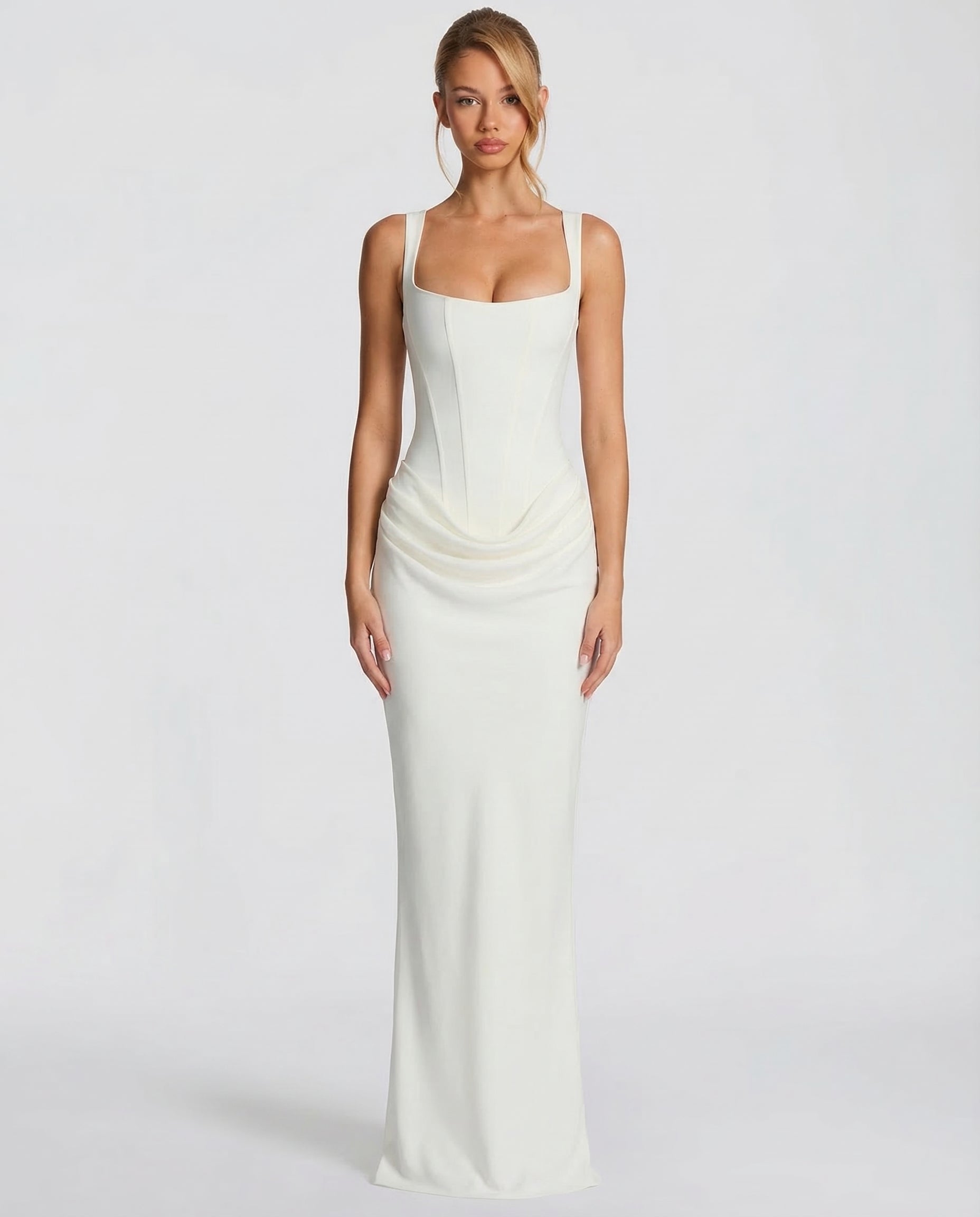 Robe Maxi Silhouette Sablier Eva