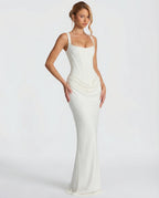 Robe Maxi Silhouette Sablier Eva