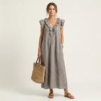 Josette | Robe Maxi Volant
