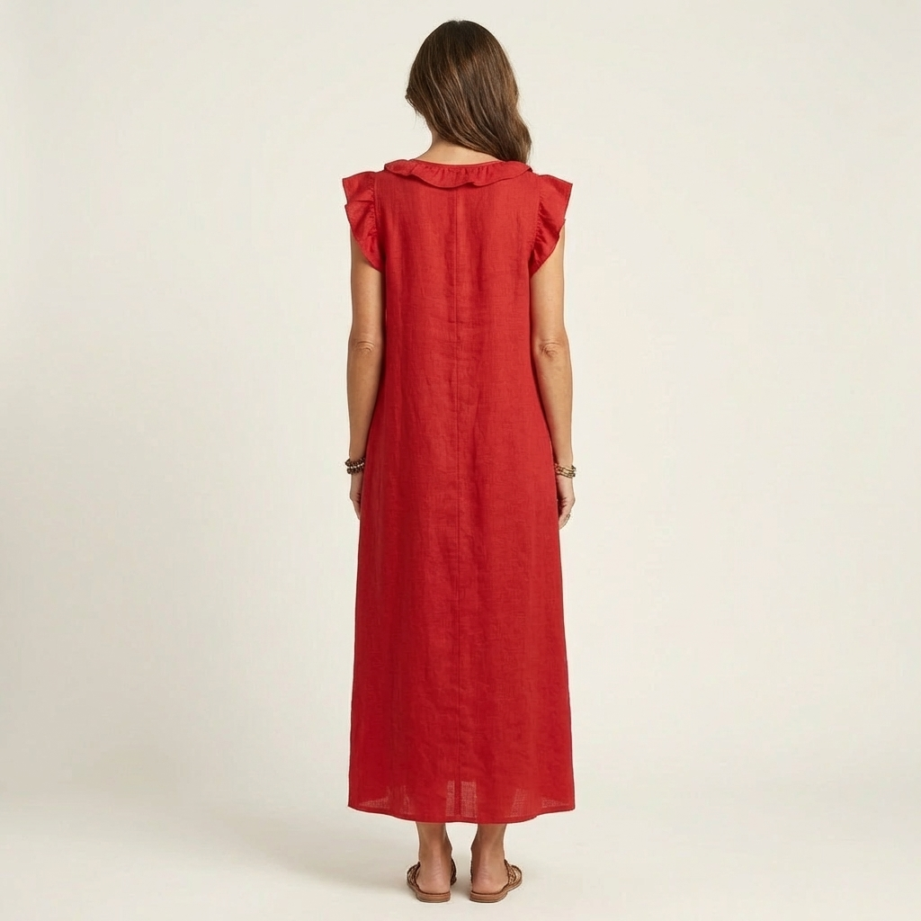 Josette | Robe Maxi Volant