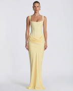 Robe Maxi Silhouette Sablier Eva