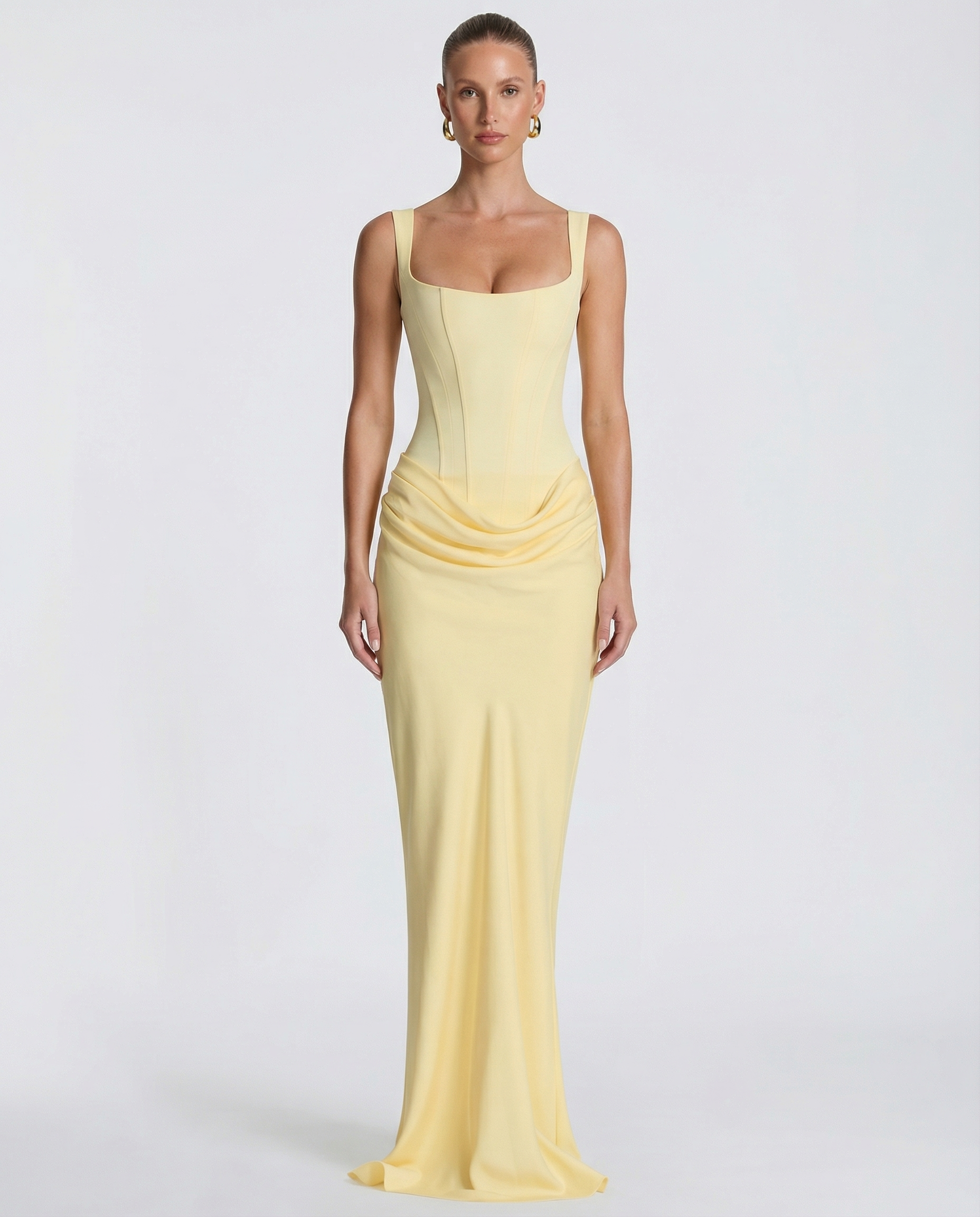 Robe Maxi Silhouette Sablier Eva