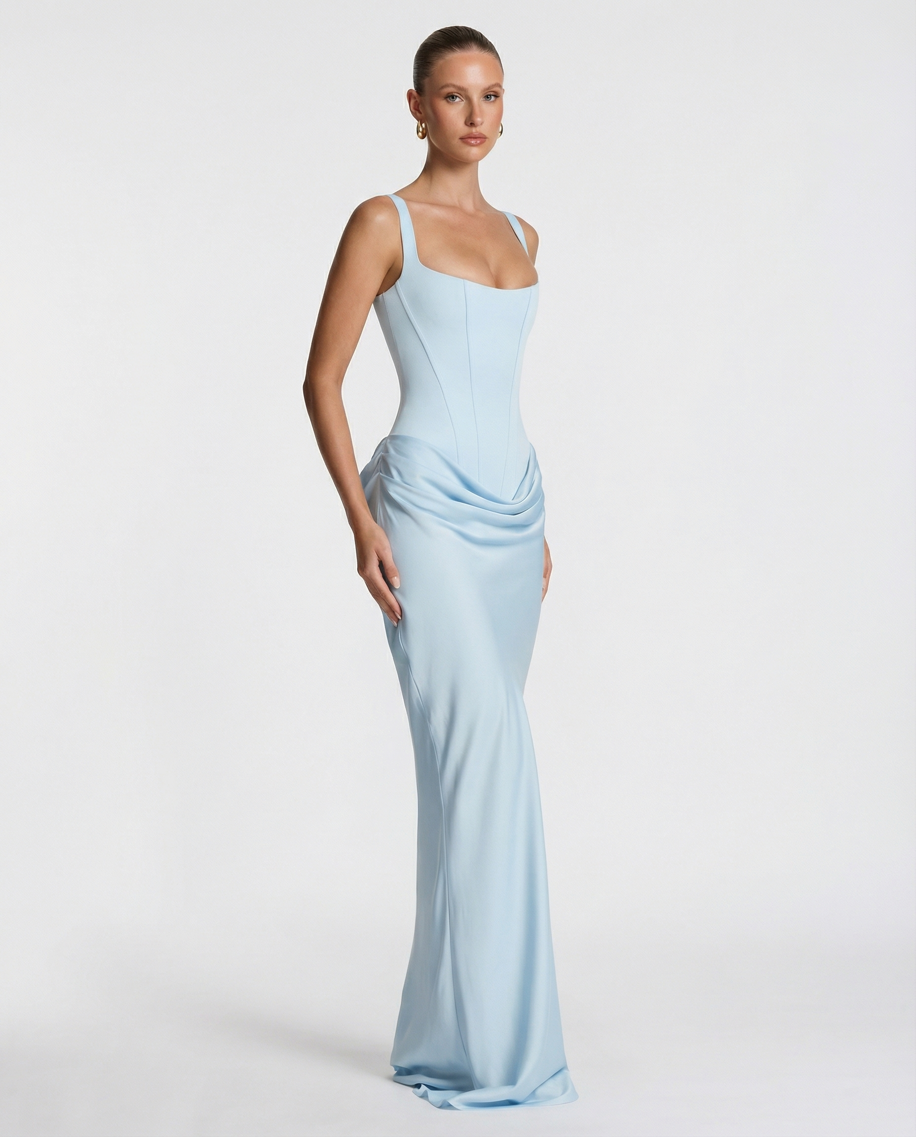 Robe Maxi Silhouette Sablier Eva