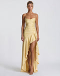 Robe Muse Maxikleid Jaune