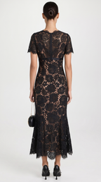 Rhea - Robe Midi Trompette