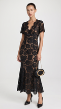 Rhea - Robe Midi Trompette