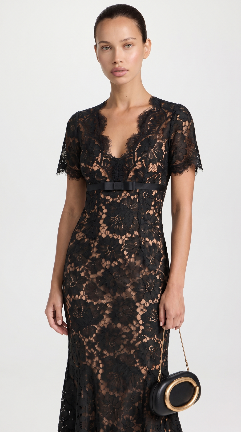 Rhea - Robe Midi Trompette