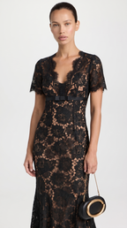 Rhea - Robe Midi Trompette
