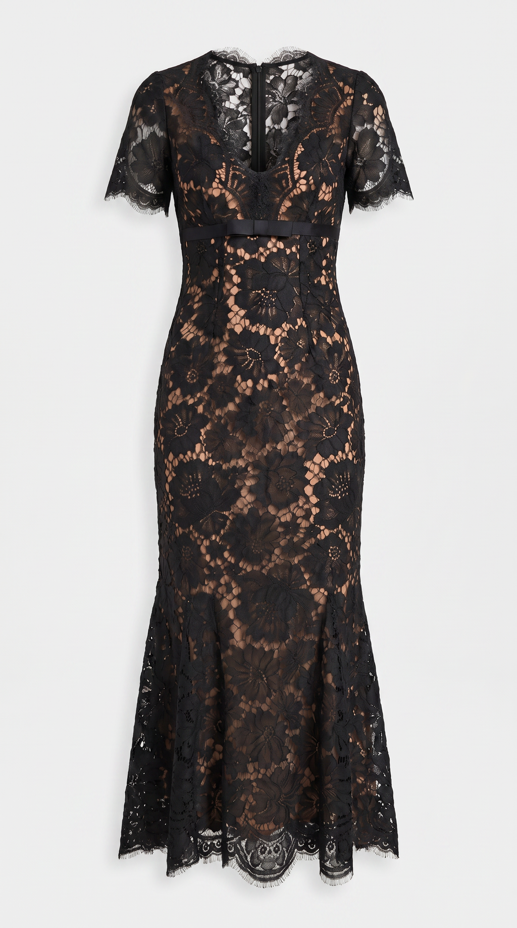 Rhea - Robe Midi Trompette