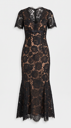 Rhea - Robe Midi Trompette