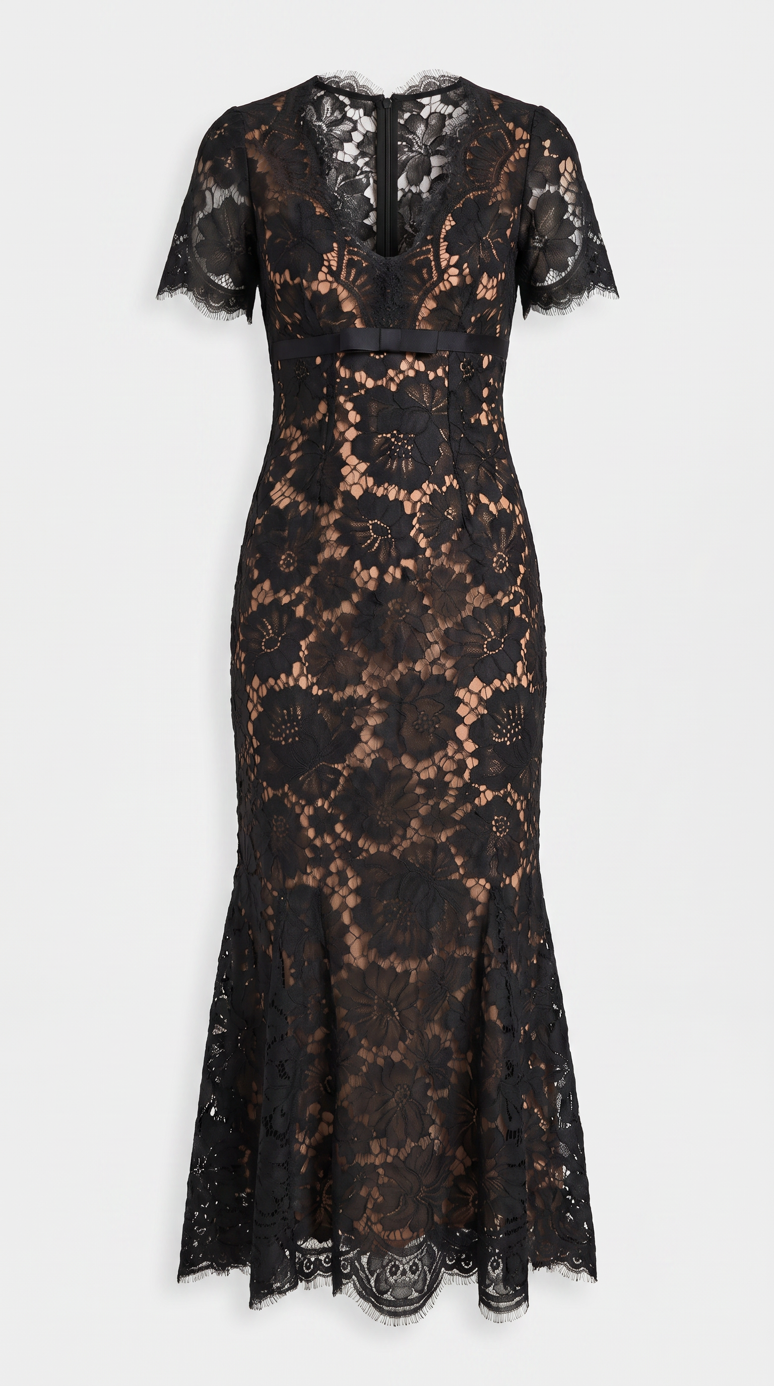 Rhea - Robe Midi Trompette