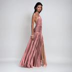 Robe Maxikleid Rosa