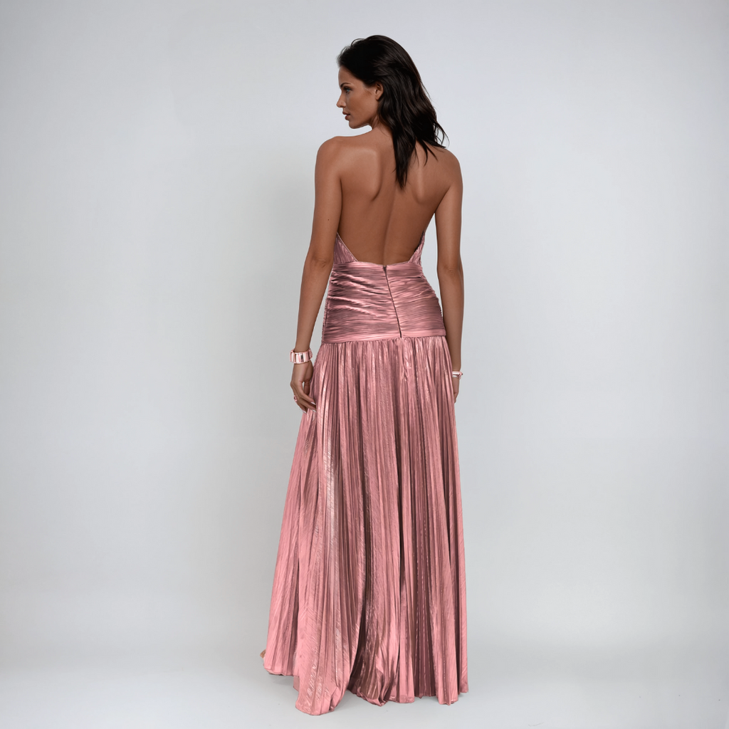Robe Maxikleid Rosa