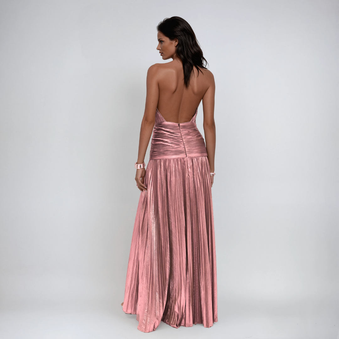 Robe Maxikleid Rosa