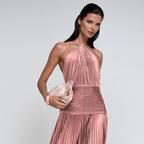 Robe Maxikleid Rosa