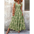 Robe maxi à imprimé floral